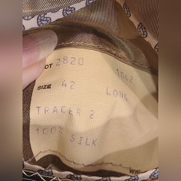 Vintage Union Made I.Magnin 70s All-over Paisley 100% Silk Sport Coat | 42 Long - Picture 8 of 10